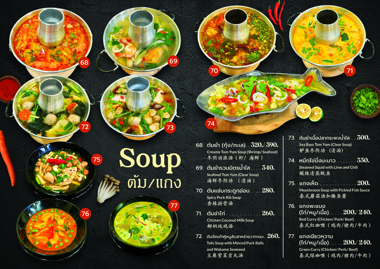 Thailicious Thai Restaurant menu 8