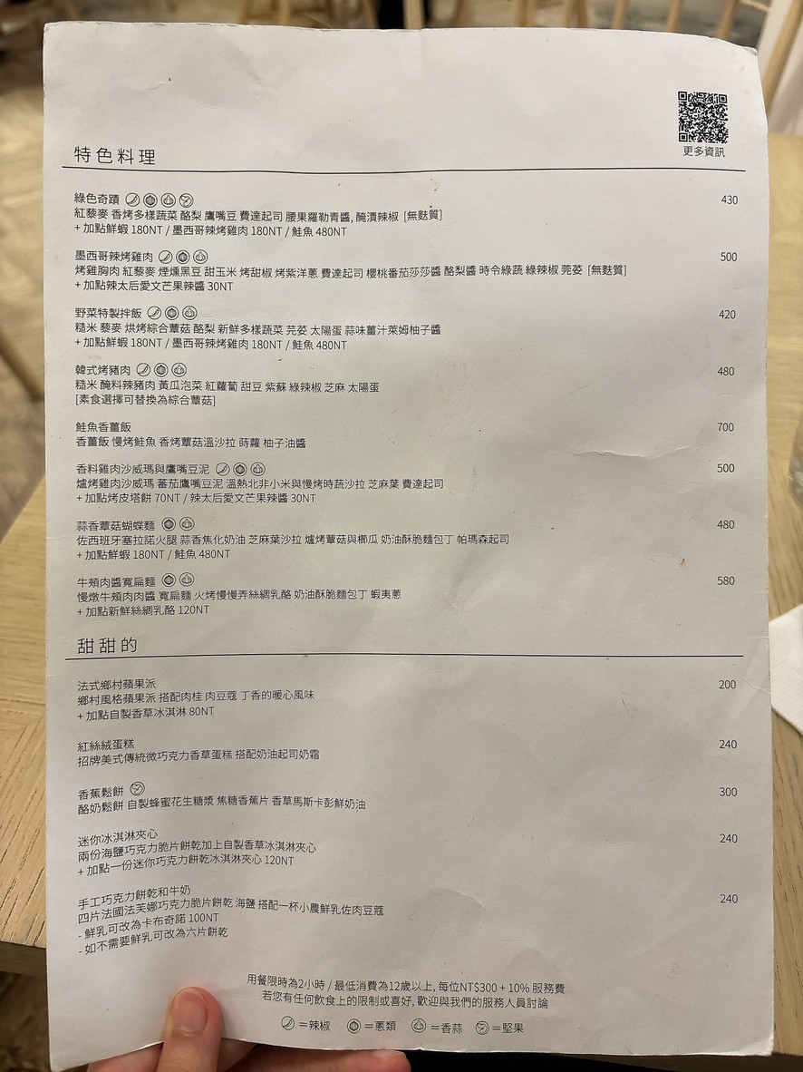 SUGAR PEA CAFE & KITCHEN menu 2