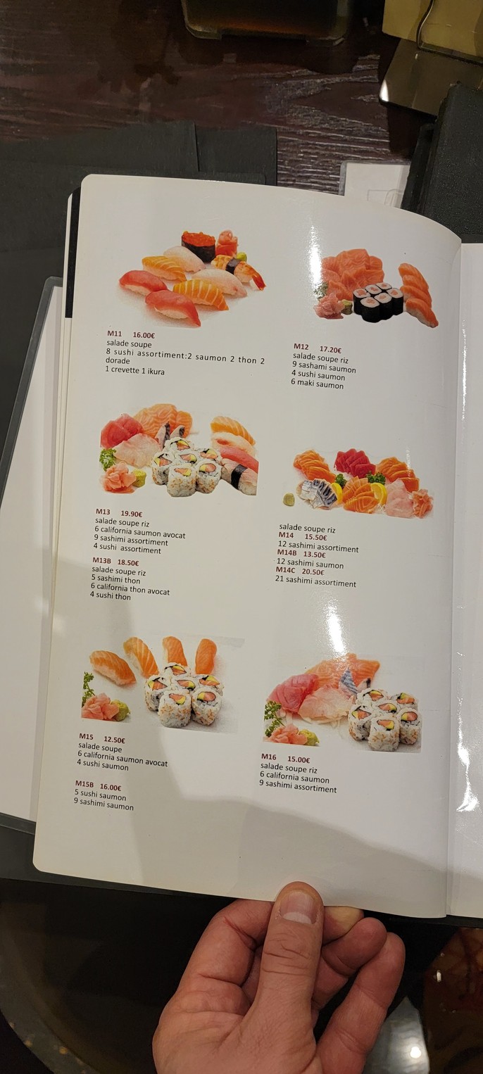 Sushi Lounge menu 2