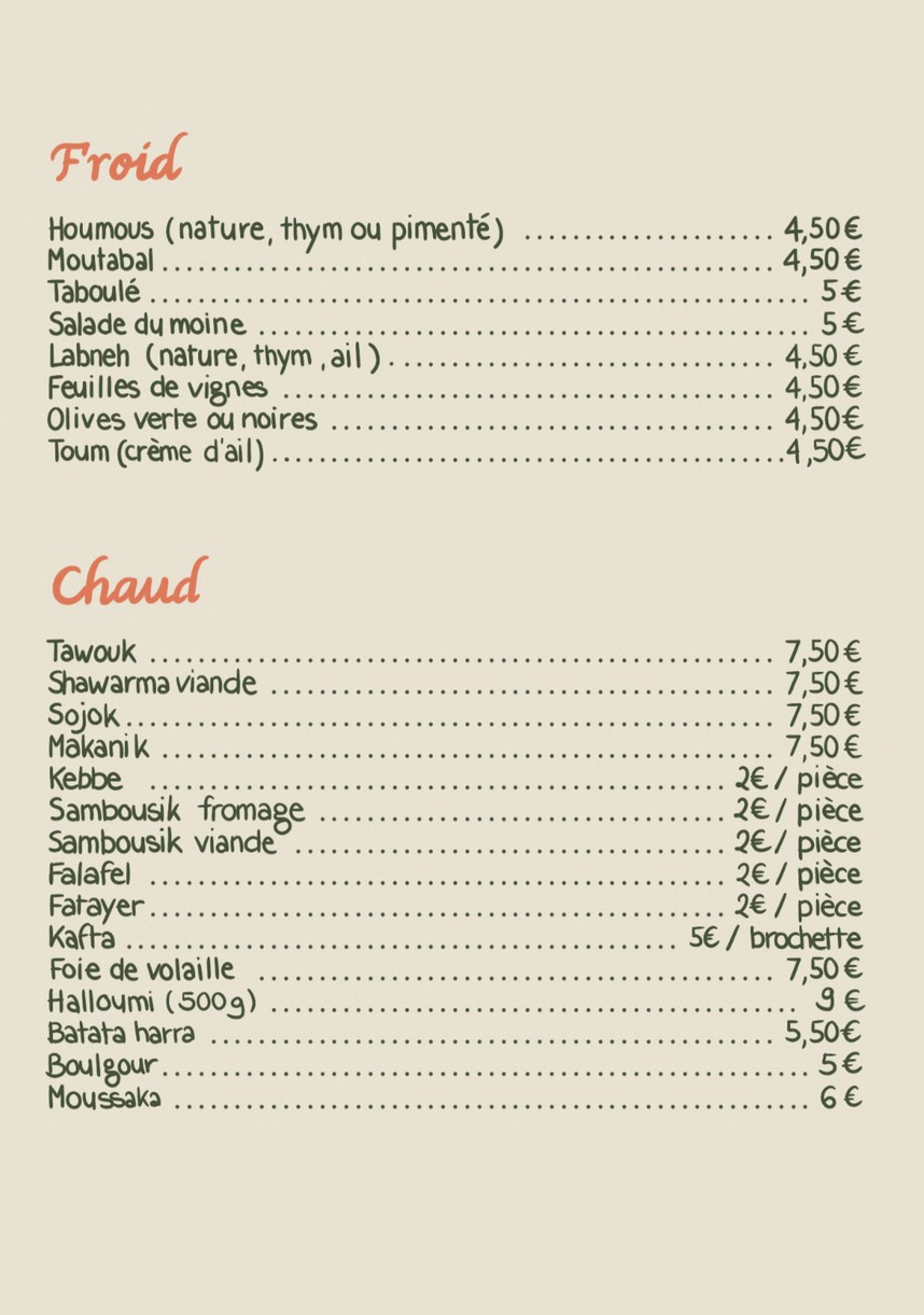 Bey-T menu 3