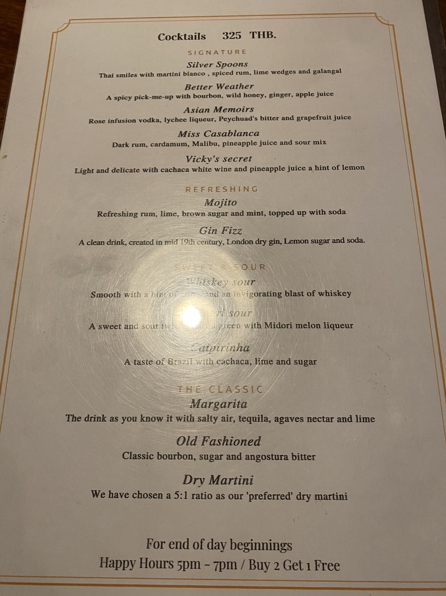 Seven Spoons menu 4