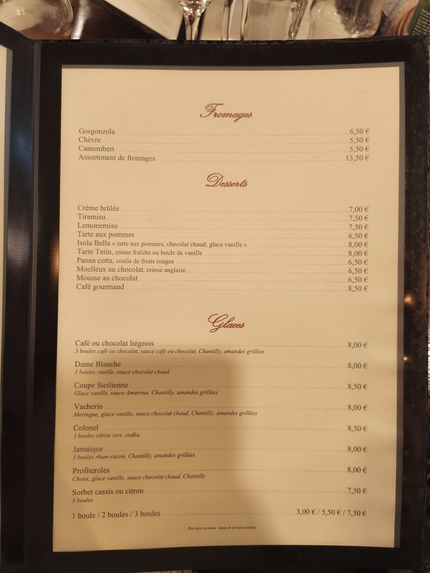 Restaurant Santa Monica menu 4