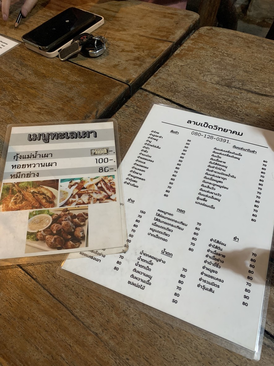 Lā bá běn wén xué kē menu 1