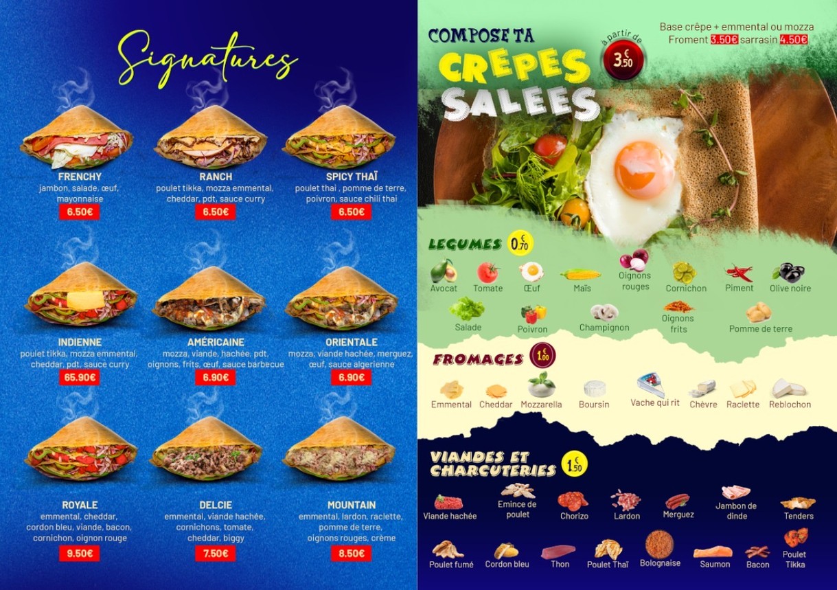 Feast Café menu 4