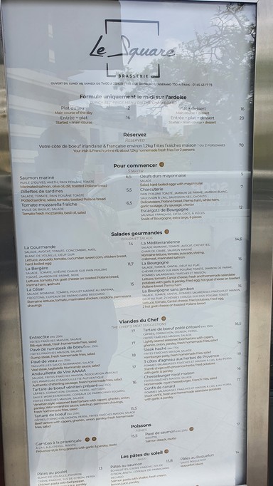 Brasserie le Square