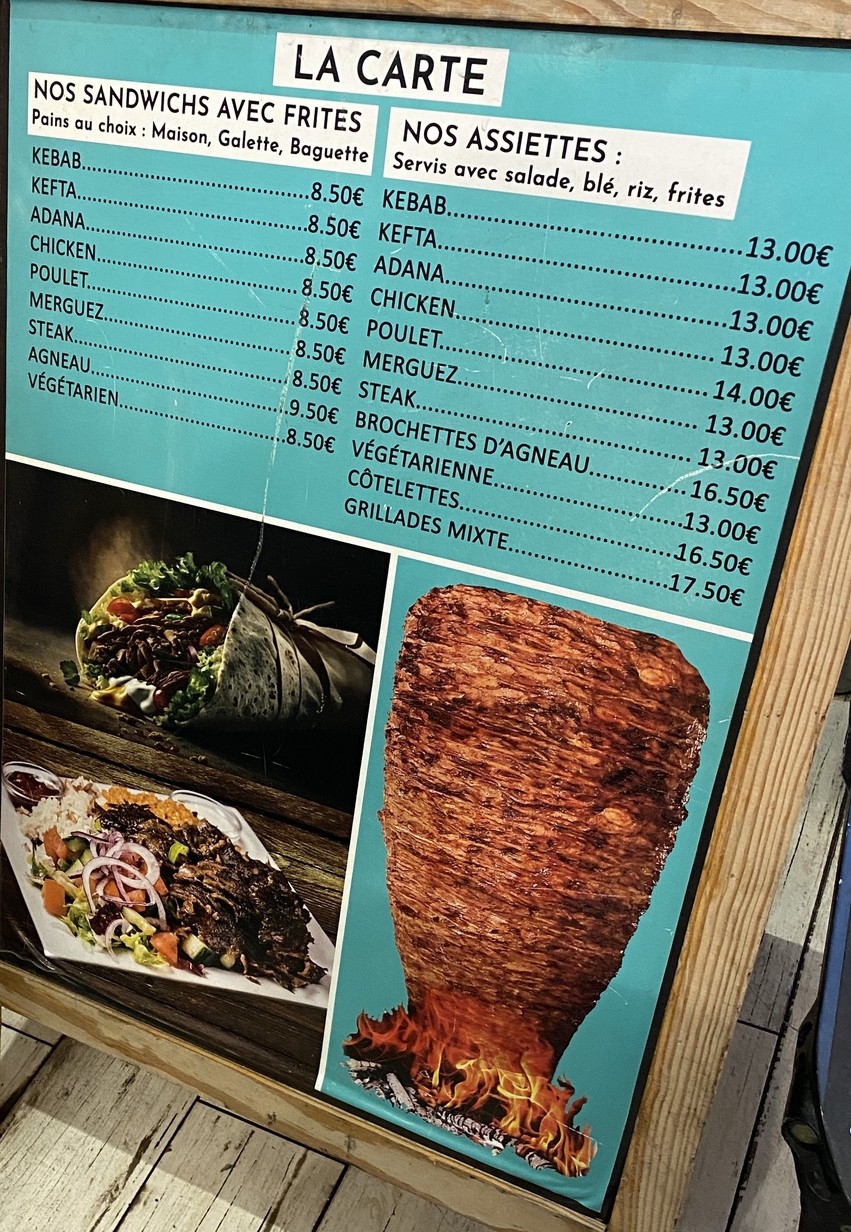 Lokma Restaurant (Ivry-sur-Seine) menu 1