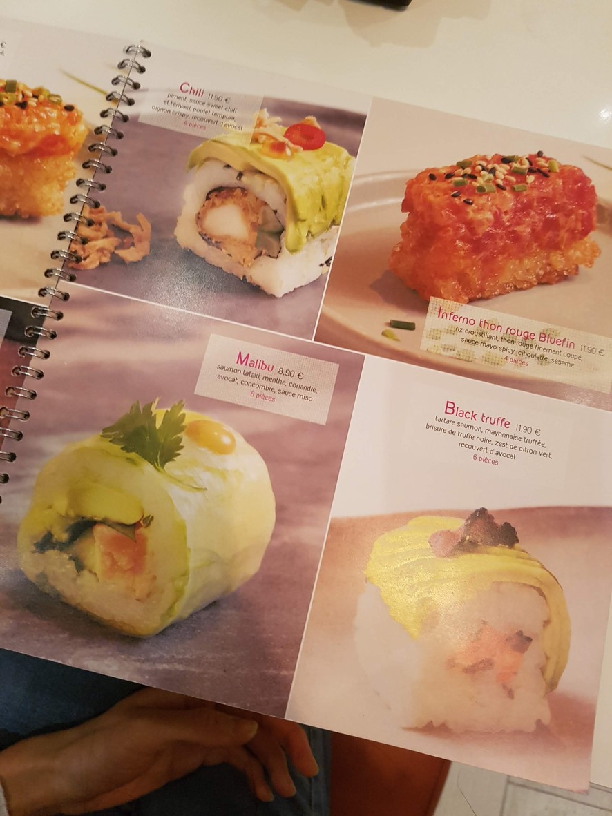 Bozen Iéna menu 3