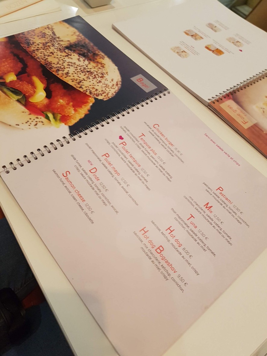Bozen Iéna menu 4