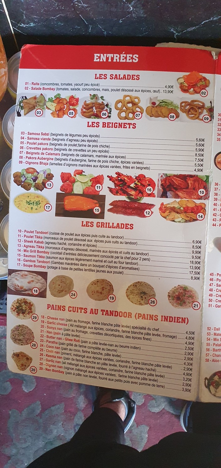 Royal Bombay menu 2