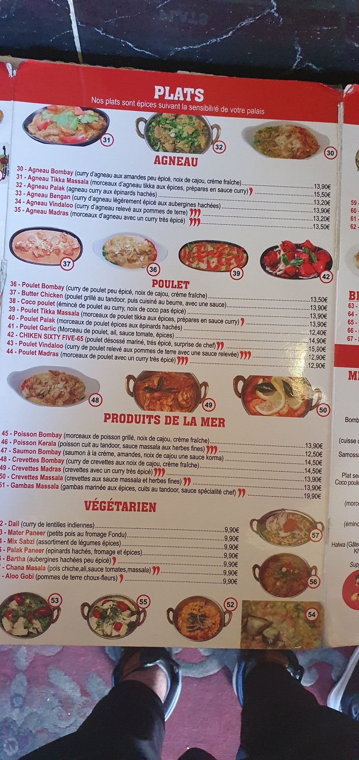 Royal Bombay menu 3