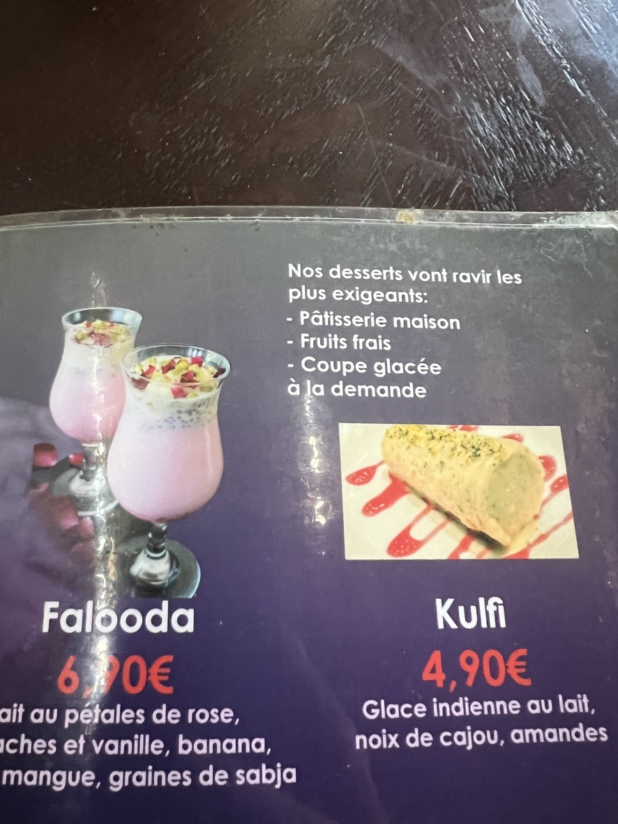 Royal Bombay menu 5