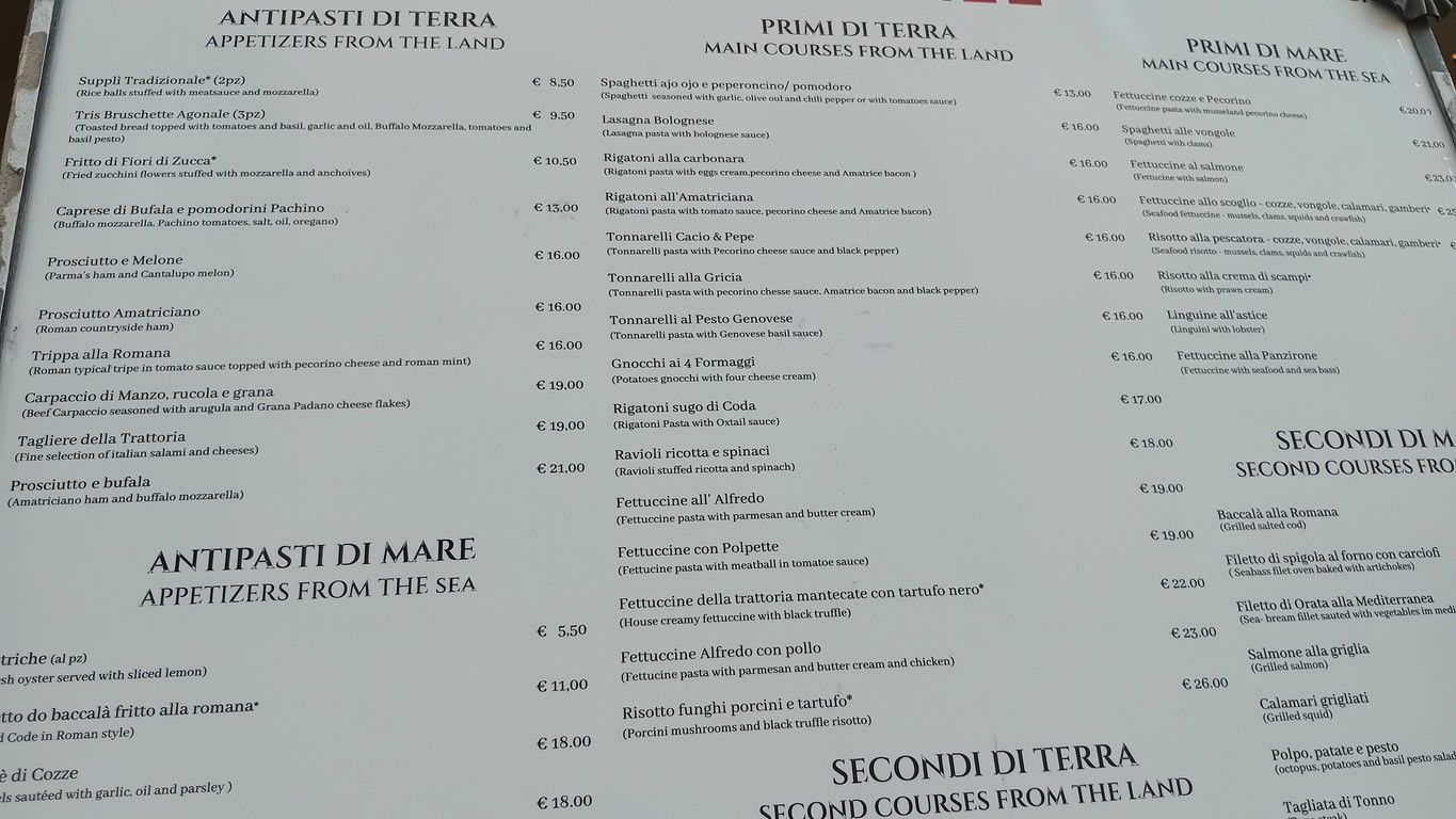 Ristorante Pizzeria Forno A Legna 12 Apostoli menu 2