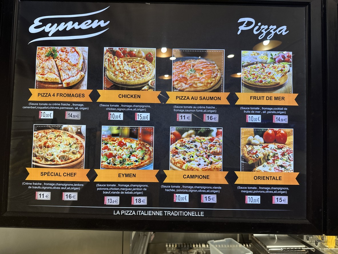 RESTAURANTE EYMEN menu 2