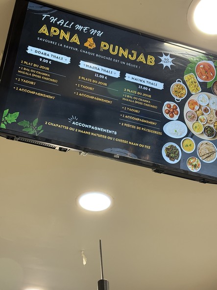 Apna Punjab Restaurant 100% Végétarien
