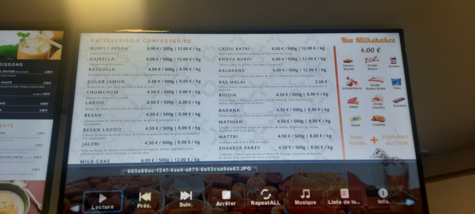 Apna Punjab Restaurant 100% Végétarien menu 4