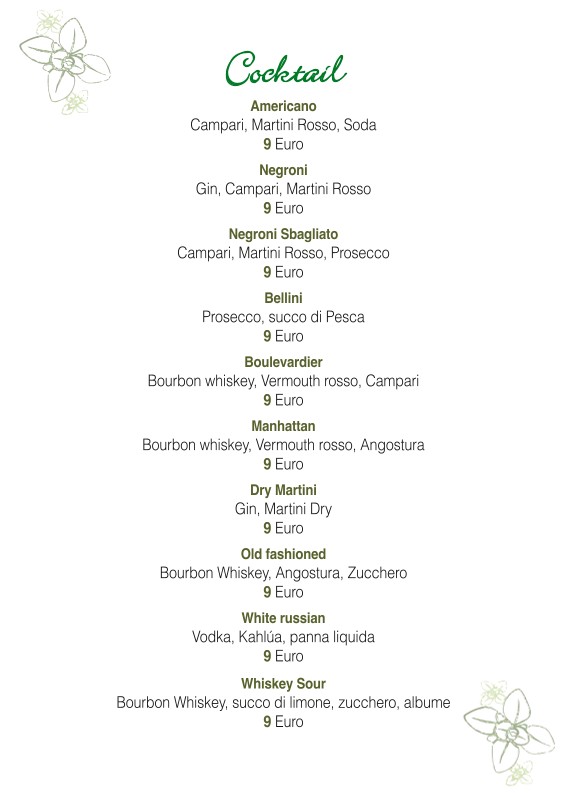 Timoty Drinks & Kitchen menu 6