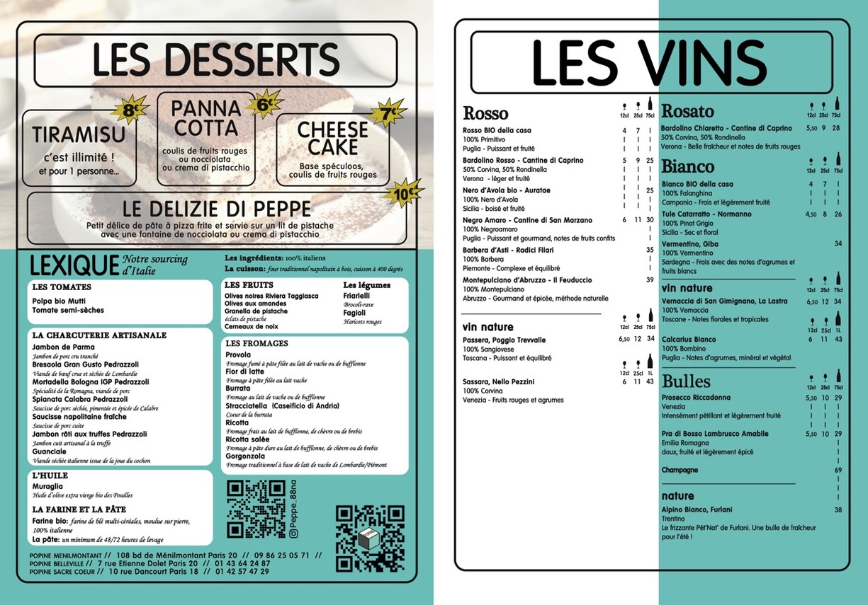 Popine menu 3
