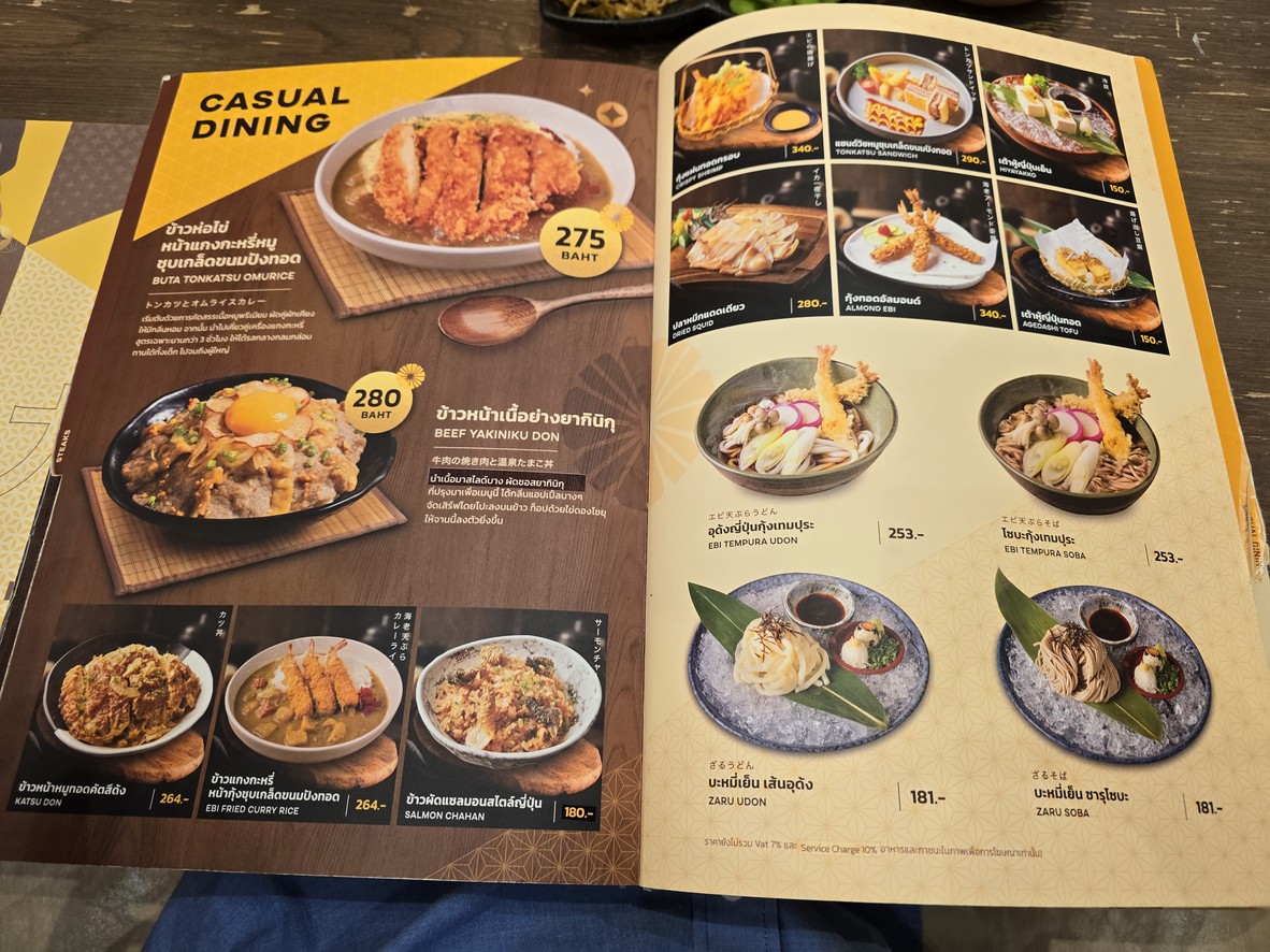 KABOCHA SUSHI @111 PRADITMANUTHAM (ชั้น 1) menu 4