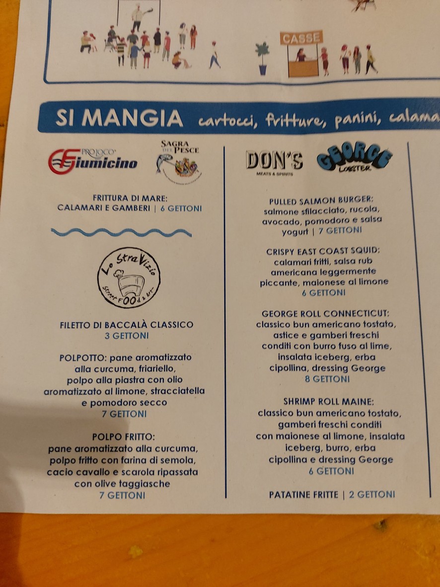 Eataly Roma Ostiense menu 2