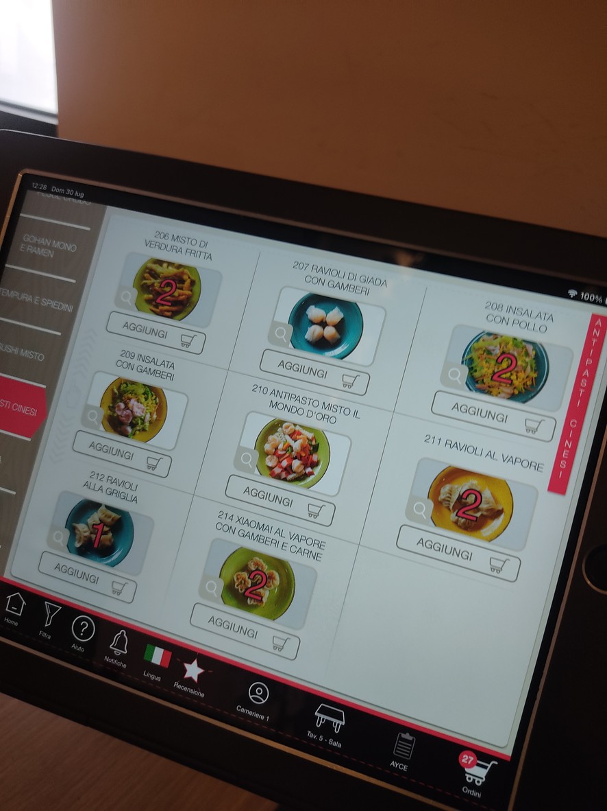 Il Mondo d'Oro menu 2