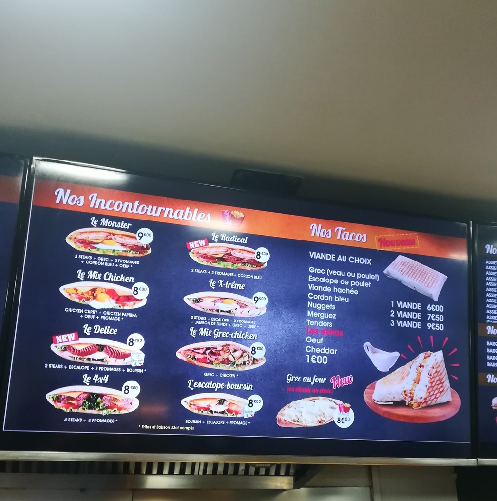 L’excellence menu 2