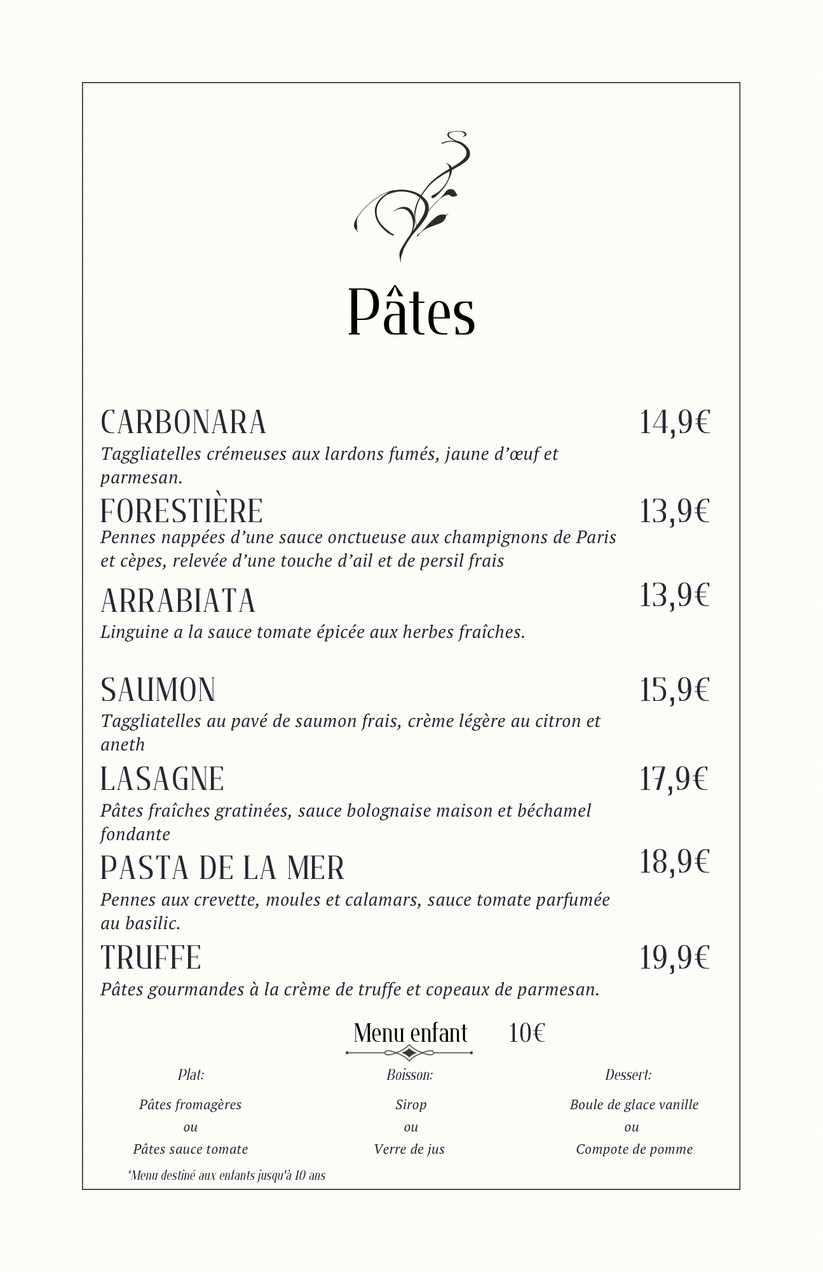 Divine Restaurant menu 4