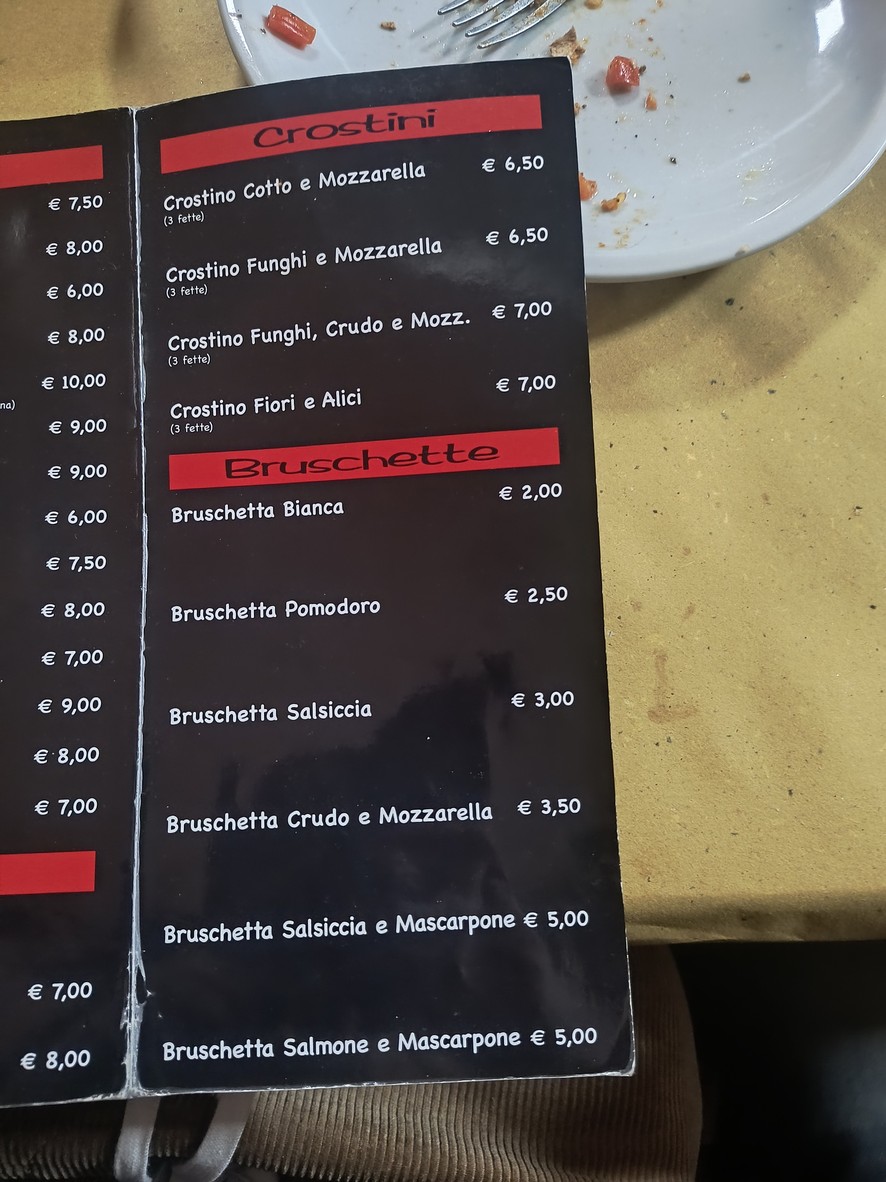 Pizzeria Zio Bello menu 4