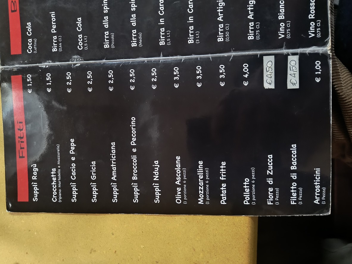 Pizzeria Zio Bello menu 5