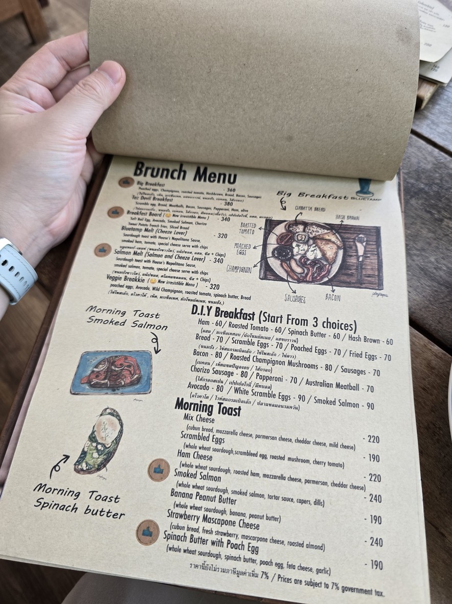 蓝印咖啡馆 menu 1