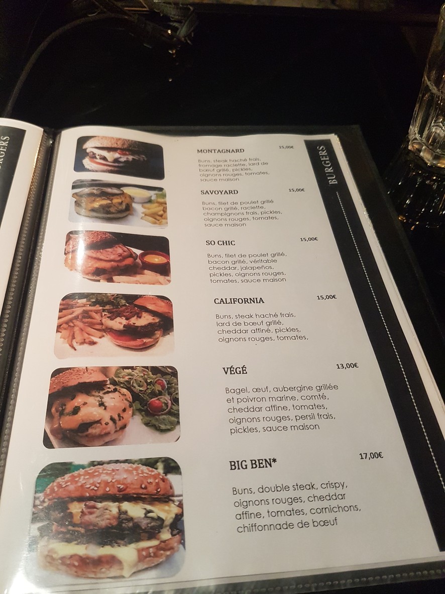 Mexicano Baïli menu 5