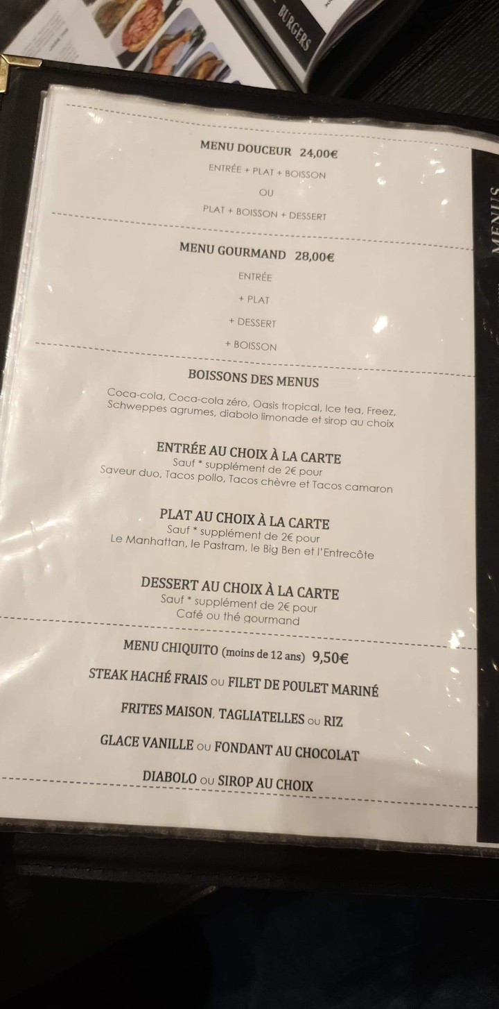 Mexicano Baïli menu 6