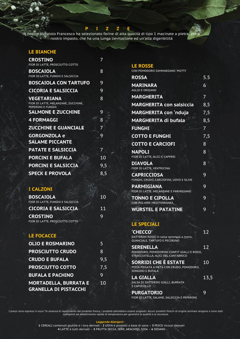 The Bridge - Food and Beer - Hamburger/Pizzeria/Birreria/Cocktail bar menu 2