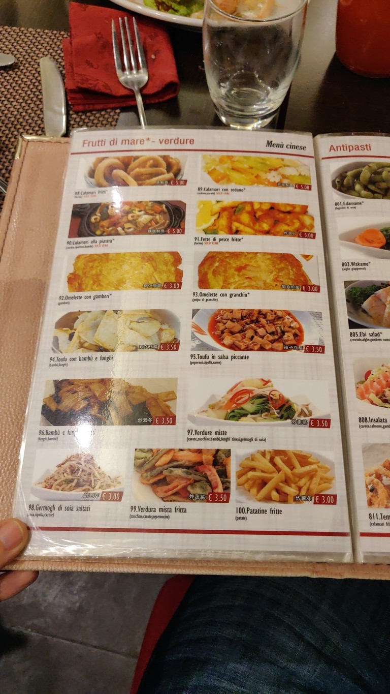 Ristorante Saien menu 5