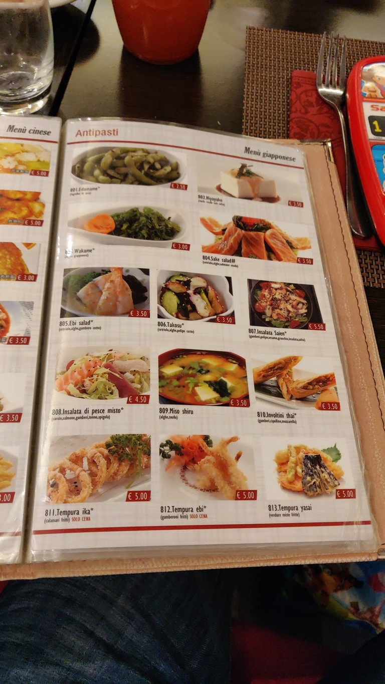 Ristorante Saien menu 6