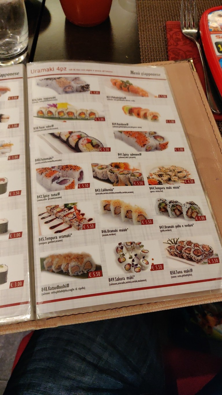 Ristorante Saien menu 8