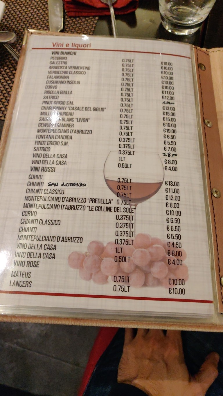 Ristorante Saien menu 10