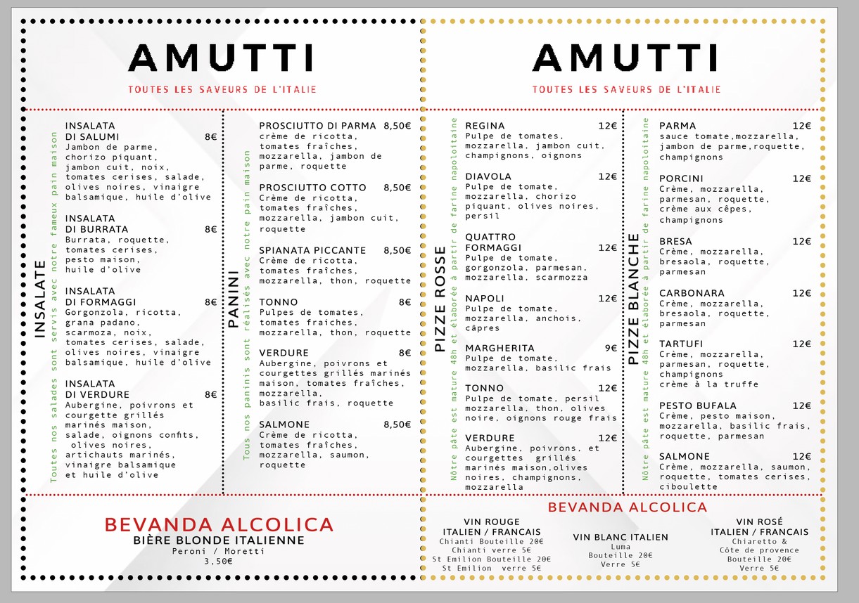 Amutti menu 2