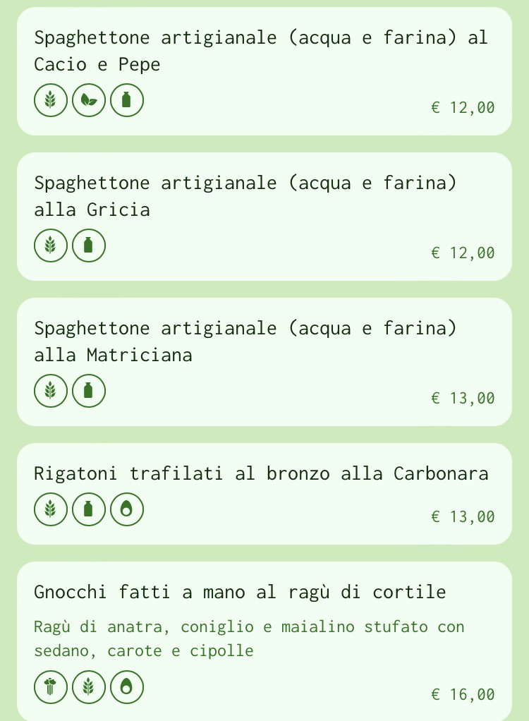 Contesto Urbano menu 3