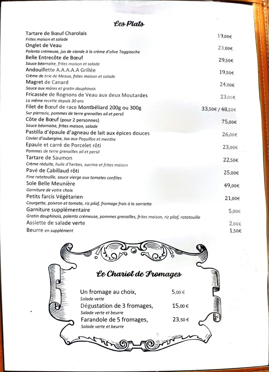 Chantefable menu 2