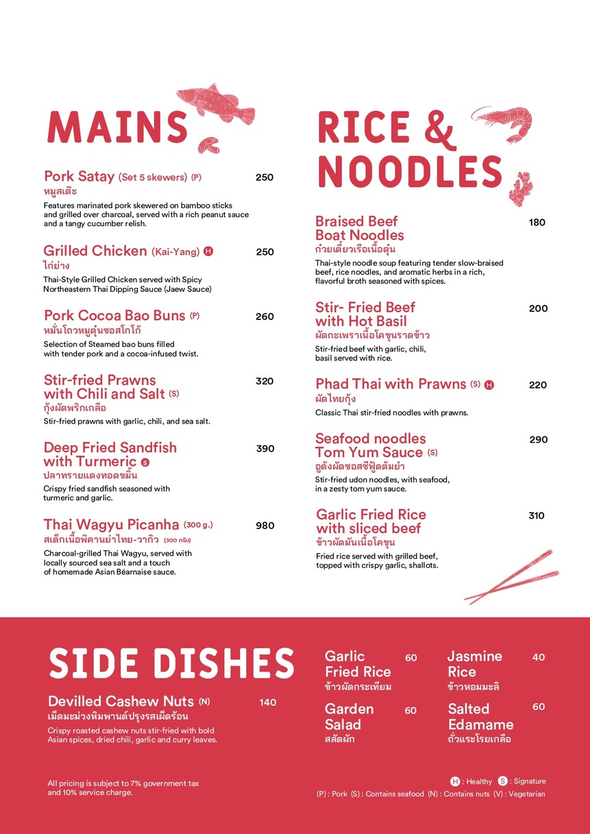 JAM JAM Chinatown menu 2