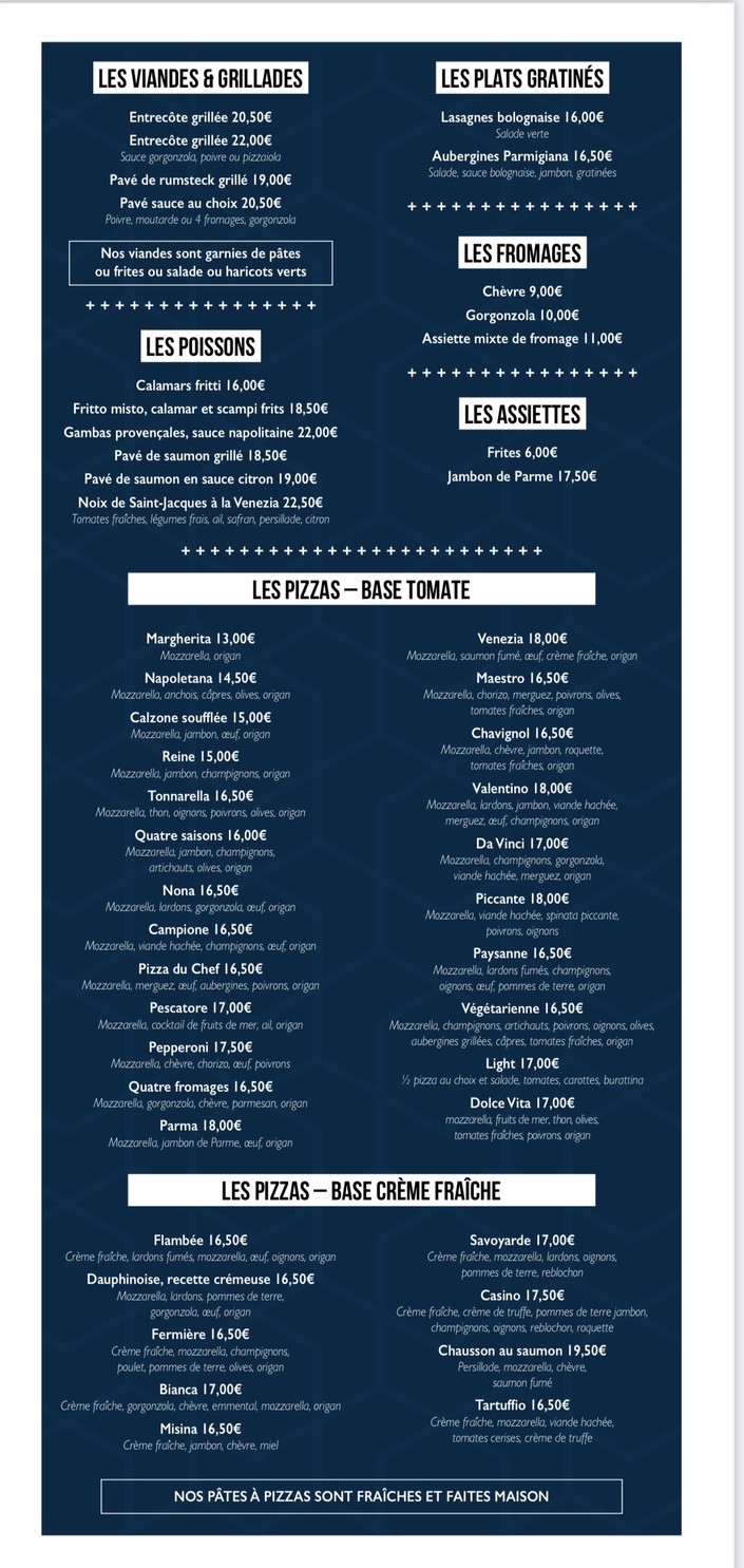 Bistrot Venezia menu 3