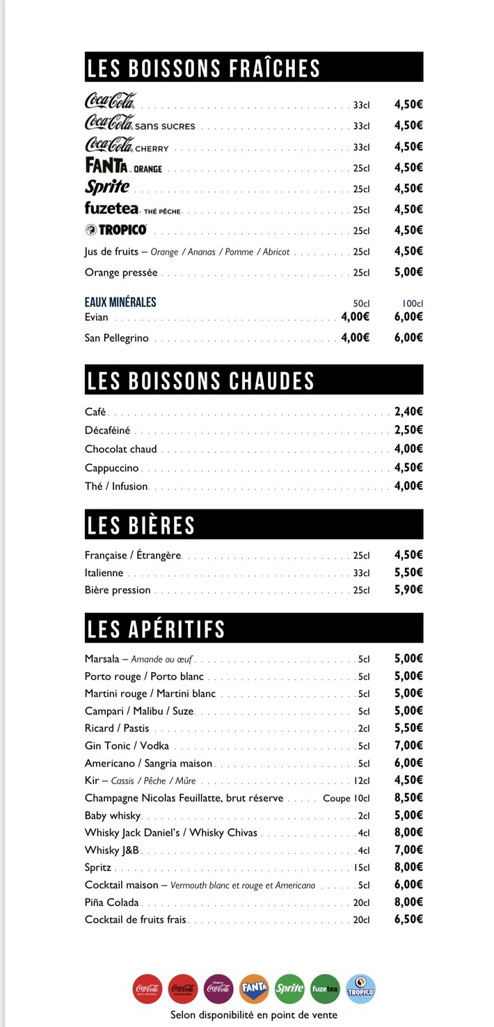 Bistrot Venezia menu 4