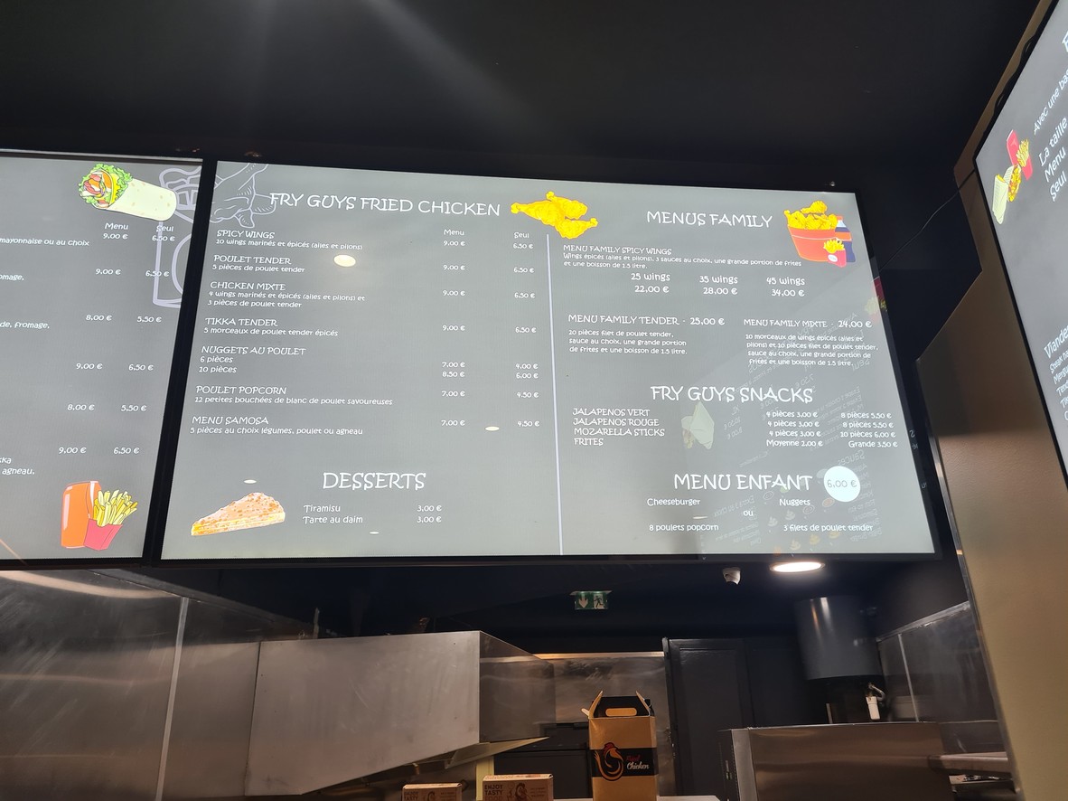 FRY’up GUYS menu 2