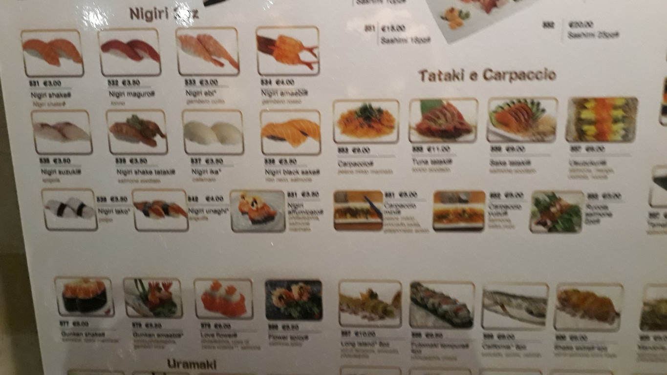 Kung Fu Resturant menu 2