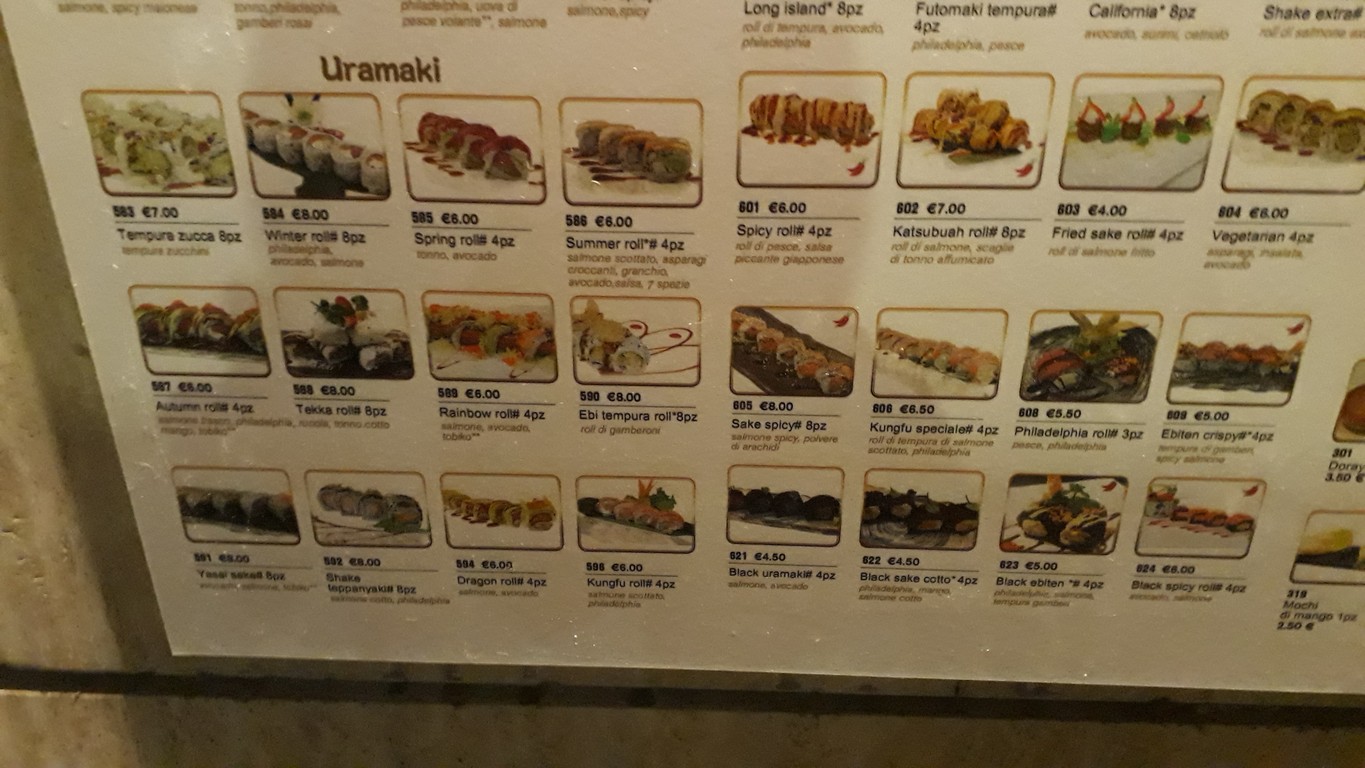 Kung Fu Resturant menu 3
