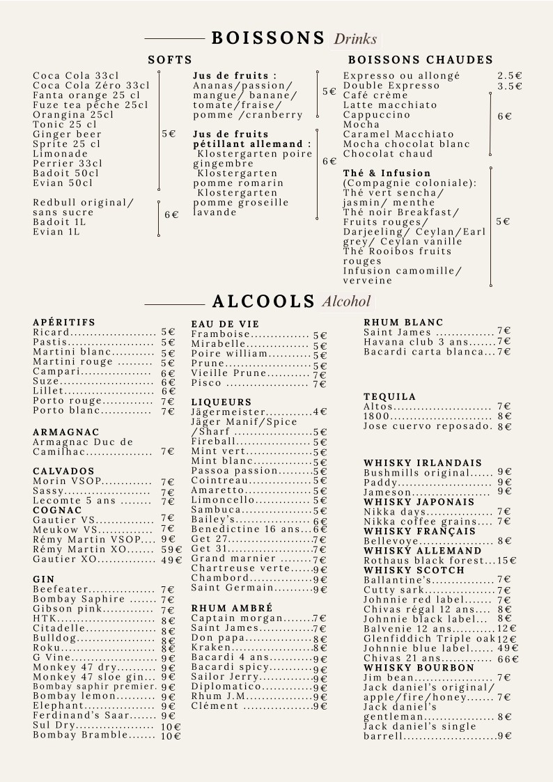 Prost menu 4