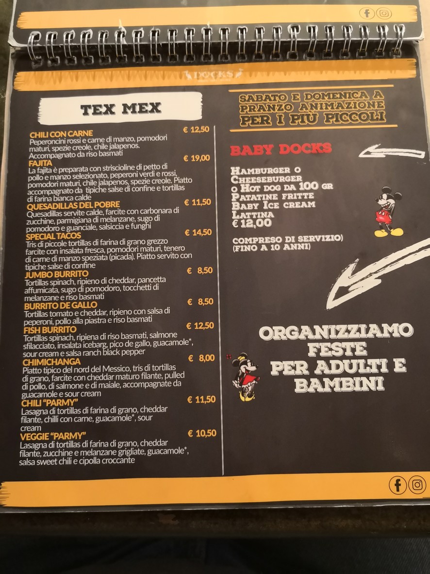 Docks & Co. menu 3