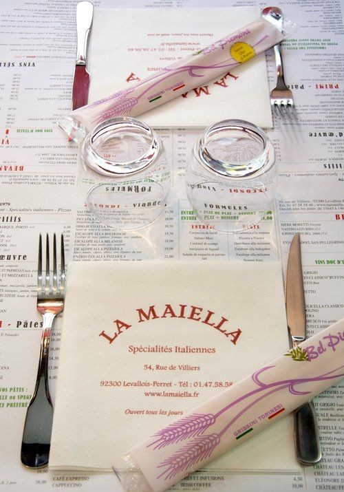 La Maiella menu 1