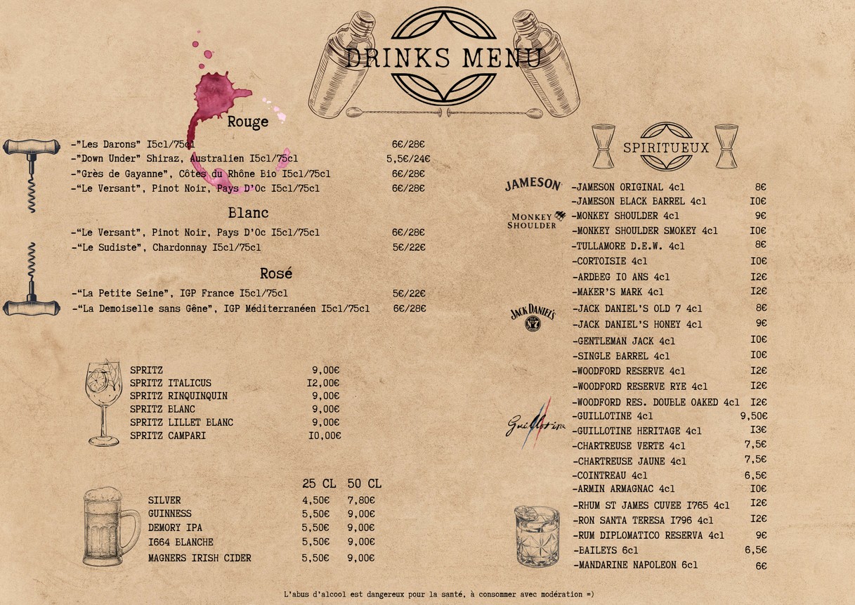 Midtown - Restaurant - Cocktails Bar & Pub Rock menu 5