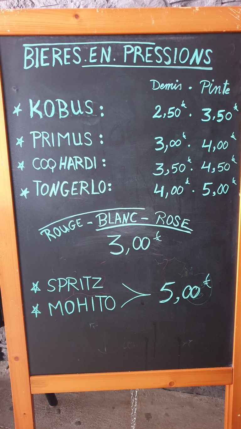 Le Petit Saint-cloud menu 2